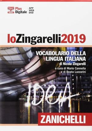 Copertina Zingarelli 2019 (Lo) - Versione Plus + Dvd