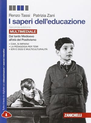 Copertina Saperi Educazione (I) 2Ed  - Tardo Medioevo Etã  Positivismo Multim  (Ldm)