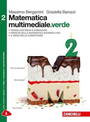Copertina Matematica Multimediale Verde - Volume 2 Verde Multimediale (Ldm)