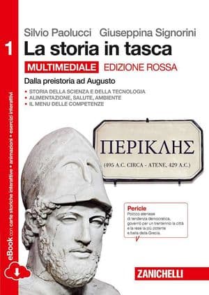 Copertina Storia In Tasca (La) - Vol  1 Multimediale (Ldm)