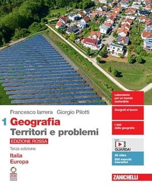 Copertina Geografia Territori E Problemi Edizione Rossa 3Ed - Volume 1 (Ldm)