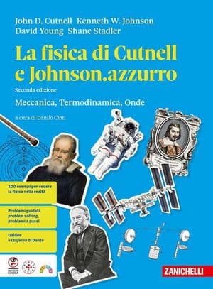 Copertina Fisica Di Cutnell E Johnson.Azzurro (La) 2Ed. - Volume Secondo Biennio (Ldm)