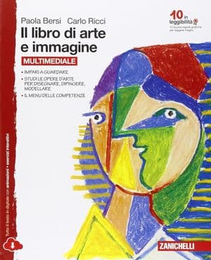 Copertina Libro Di Arte E Immagine (Il) - Volume Unico Multimediale (Ldm)