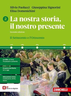 Copertina Nostra Storia, Il Nostro Presente (La) 2Ed. - Volume 2 (Ldm)