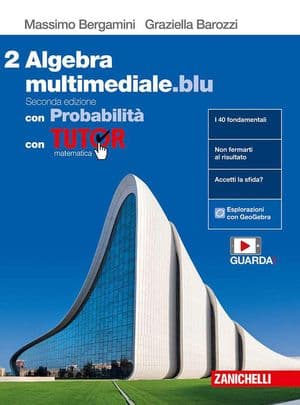 Copertina Matematica Multimediale.Blu - Volume Algebra Con Probabilitã 2 + Tutor (Ldm)