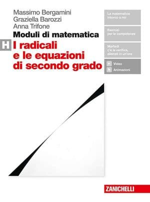 Copertina Moduli Di Matematica - Volume H (Ldm)