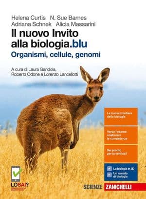Copertina Nuovo Invito Alla Biologia.Blu (Il) - Organismi, Cellule, Genomi (Ldm)