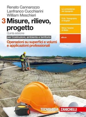 Copertina Misure, Rilievo, Progetto 3 5Ed (Ld) - Per Costruzioni, Ambiente E Territorio
