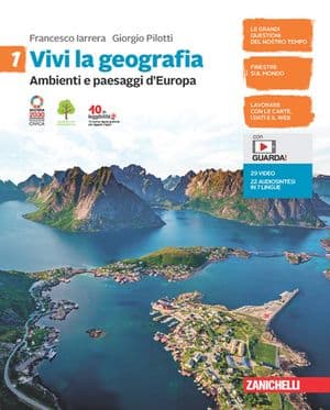 Copertina Vivi La Geografia - Vol. 1 (Ldm)