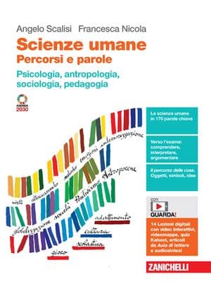 Copertina Scienze Umane. Percorsi E Parole (Ldm)