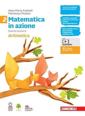 Copertina Matematica In Azione 4Ed. - Conf. Aritmetica 2 + Geometria 2 (Ldm)