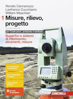 Copertina Misure, Rilievo, Progetto 1 5Ed  (Ld) - Per Costruzioni, Ambiente E Terr