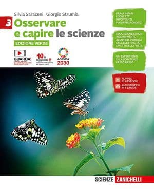 Copertina Osservare E Capire Edizione Verde  - Le Scienze 3 (Ldm)