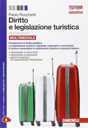 Copertina Diritto E Legislazione Turistica 2Ed. Quinto Anno - Multimediale (Lmd)