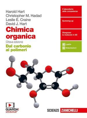 Copertina Chimica Organica - Dal Carbonio Ai Polimeri (Ldm)