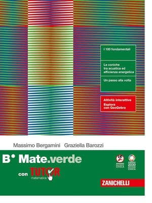 Copertina Mate.Verde - Confezione B Con Tutor (Ldm)