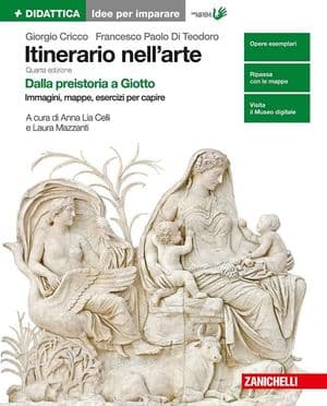 Copertina Itinerario Nell'Arte 4A Edizione Versione Verde - Idee Per Imparare