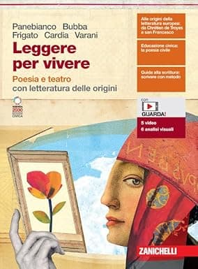 Copertina Leggere Per Vivere - Poesia E Teatro Con Letteratura Delle Origini (Ldm)