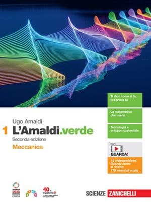 Copertina Amaldi.Verde (L') 2Ed. - Volume 1 (Ldm)
