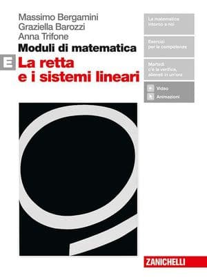 Copertina Moduli Di Matematica - Volume E (Ldm)
