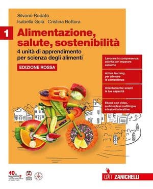 Copertina Alimentazione, Salute, Sostenibilitã - Edizione Rossa - Volume 1 (Ldm)