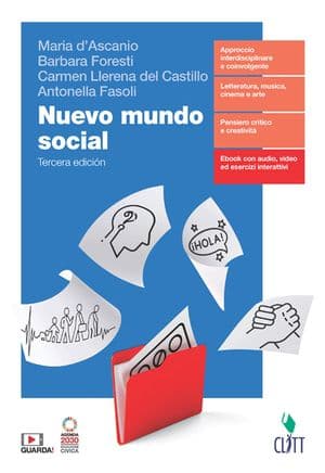 Copertina Nuevo Mundo Social 3Ed. - Volume Unico (Ldm)