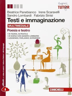 Copertina Testi E Immaginazione - Poesia E Teatro Multimediale (Ldm)