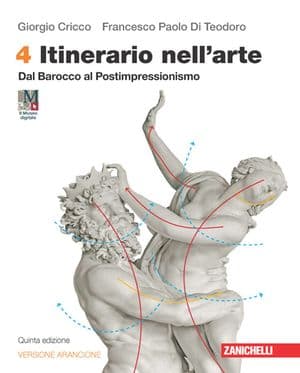 Copertina Itinerario Nell'Arte Versione Arancione 5Ed - Volume 4 (Ldm)
