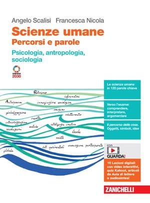 Copertina Scienze Umane. Percorsi E Parole (Ldm)