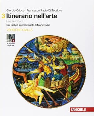 Copertina Itinerario Nell'Arte 4A Edizione Versione Gialla - Volume 3 + Museo (Ldm)