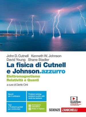 Copertina Fisica Di Cutnell E Johnson (La).Azzurro  - Vol. Per Il Quinto Anno (Ldm)