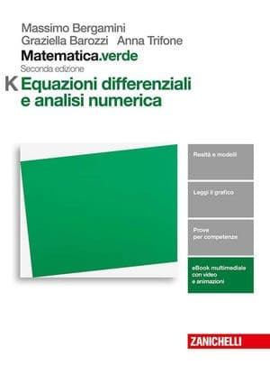 Copertina Matematica.Verde 2Ed. - Modulo K (Ldm)