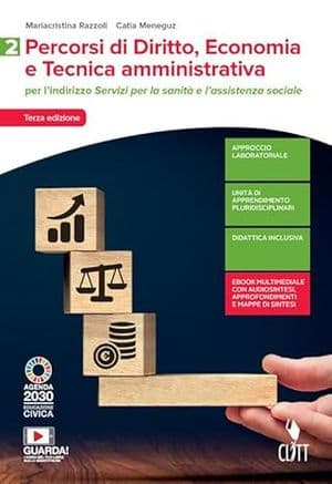 Copertina Percorsi Di Diritto, Economia E Tecnica Amministrativa 3Ed. - Vol. 2 (Ldm)
