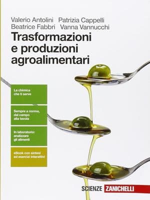 Copertina Trasformazioni E Produzioni Agroalimentari - Volume U (Ld)