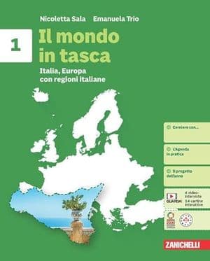 Copertina Mondo In Tasca (Il) - Vol. 1 Con Regioni Italiane (Ldm)