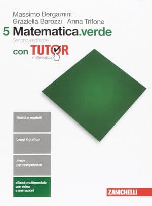 Copertina Matematica.Verde 2Ed. - Volume 5 Con Tutor (Ldm)