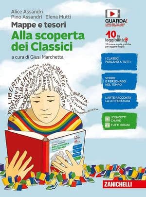 Copertina Mappe E Tesori - Alla Scoperta Dei Classici (Ldm)