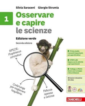 Copertina Osservare E Capire Le Scienze 2Ed. - Volume 1 (Ldm)