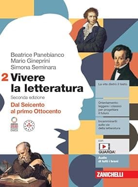 Copertina Vivere La Letteratura 2Ed. - Vol. 2 (Ldm)