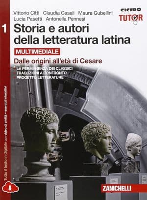 Copertina Storia E Autori Della Letteratura Latina - Volume 1 Multimediale (Ldm)