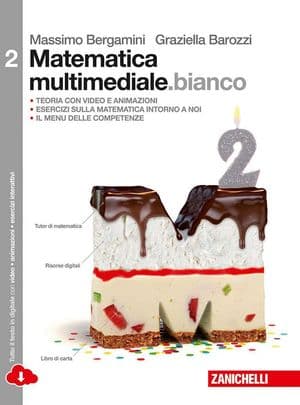 Copertina Matematica Multimediale Bianco - Volume 2 Bianco Multimediale (Ldm)