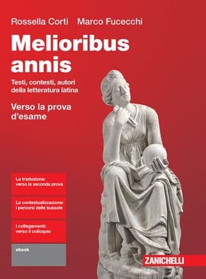 Copertina Melioribus Annis - Conf. Vol. 1 Dalle Origini All'Etã Di Cesare + Esame (Ldm)