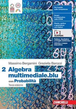 Copertina Matematica Multimediale.Blu 3Ed. - Vol. Algebra 2 Con Probabilitã (Ldm)