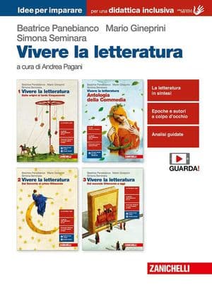 Copertina Vivere La Letteratura - Idee Per Imparare