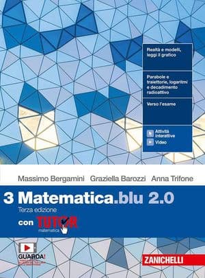 Copertina Matematica Blu 2.0 3Ed. - Vol. 3 Con Tutor (Ldm)