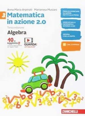 Copertina Matematica In Azione - Terza Edizione 2 0 - Conf  Aritm 3 + Geom 3 (Ldm)
