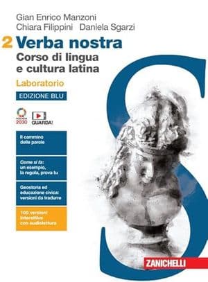 Copertina Verba Nostra Edizione Blu - Laboratorio 2 (Ldm)
