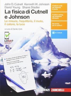 Copertina Fisica Di Cutnell E Johnson (La) - Volume Primo Biennio (Ldm)