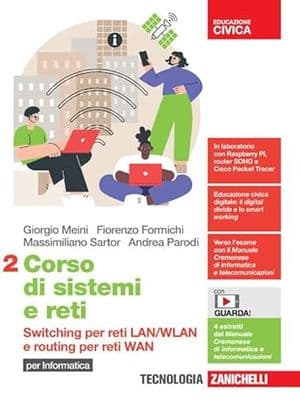 Copertina Corso Di Sistemi E Reti - Volume 2. Per Informatica (Ldm)