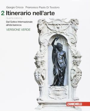 Copertina Itinerario Nell'Arte 4A Edizione Versione Verde - Volume 2 (Ldm)